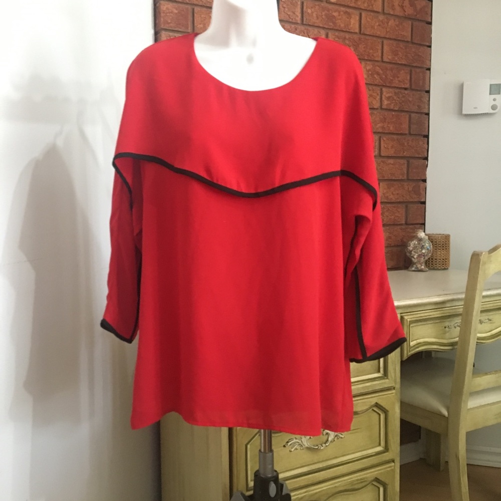 Red Blouse